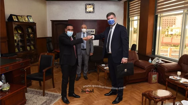 قنصل عام روسيا يزور مطروح ويشيد بالجهود المصرية الروسيه