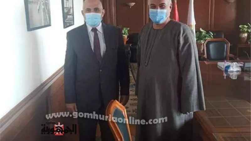 النائب صابر عبدالقوى يلتقى بوزير الرى لبحث مشكلات أهالى أشمون