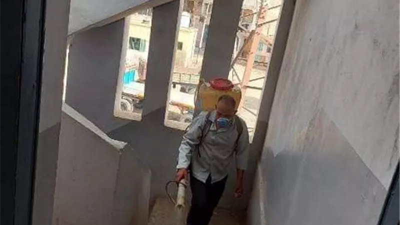 زراعة الشرقية تُكثف حملات تطهير وتعقيم إداراتها لمواجهة الموجة الثانية من فيروس كورونا