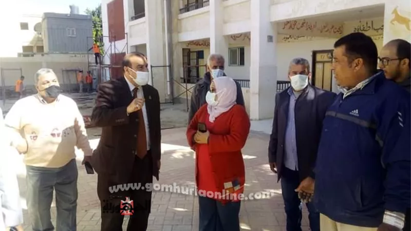 وكيل تعليم مطروح يتابع بدء إجراءات رفع كفاءة مدارس سيدي عبدالرحمن