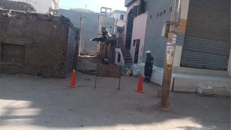 بدء تنفيذ أعمال الشبكات الأرضية لتوصيل الغاز الطبيعي بمدينة القنايات