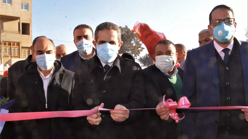 محافظ الغربية يفتتح مسجدين و٣ مدارس بمركز زفتى-صور