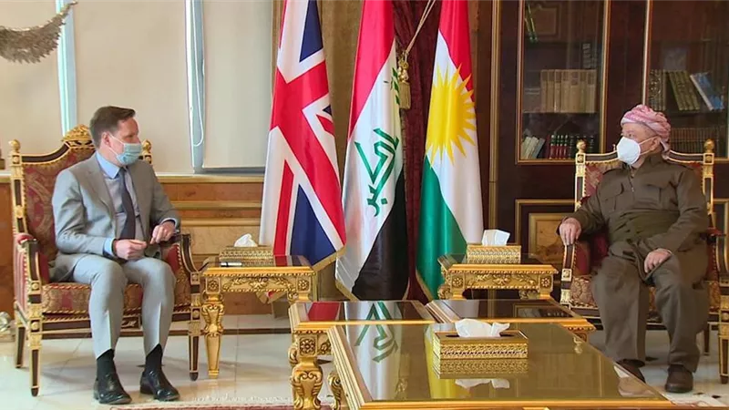 السفير البريطاني لدى بغداد: مستمرون فى دعم البيشمركة