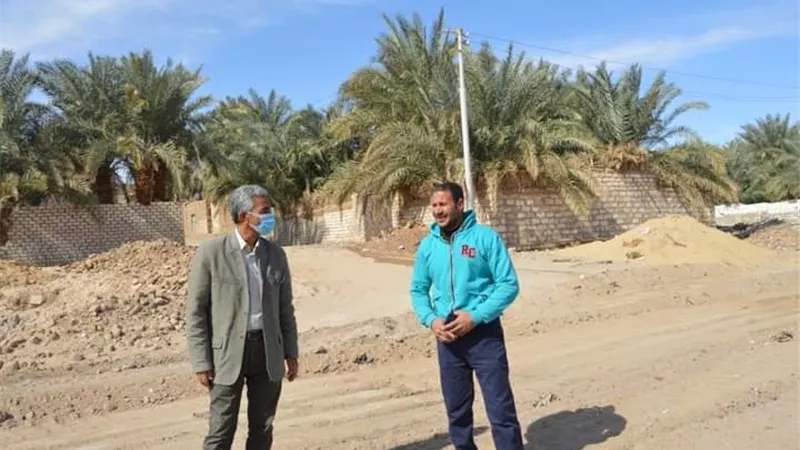مليون جنيه تدخل التطوير كمتنفس حضارى وترفيهي لاهالى مركز باريس.صور