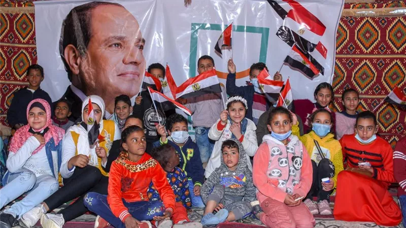 أهالى برج العرب يتوجهون بالشكر للرئيس على إطلاقه مبادرة 