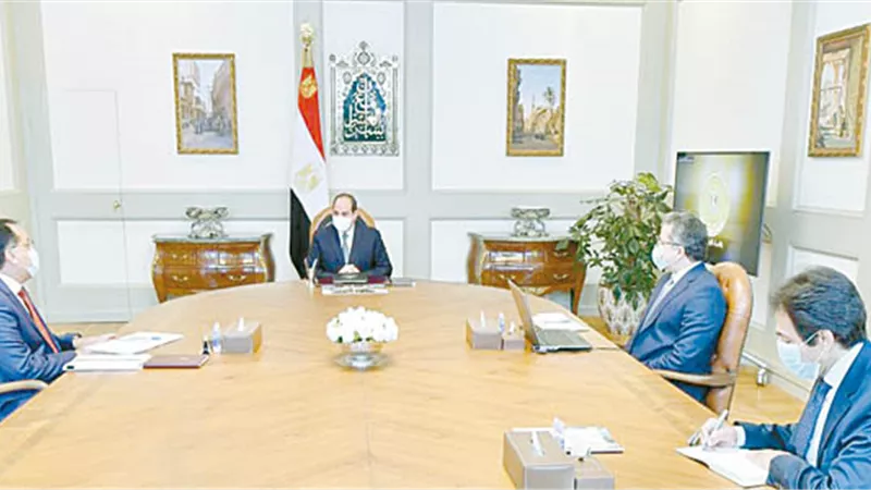 مواصلة العمل في مشروعات السياحة والآثار