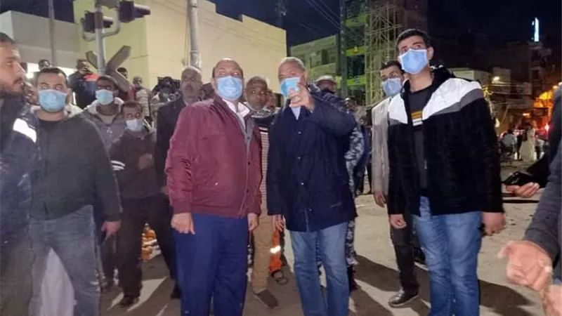 محافظ القليوبية: تحرير 161 محضر اشغالات ومخالفات بشبين القناطر