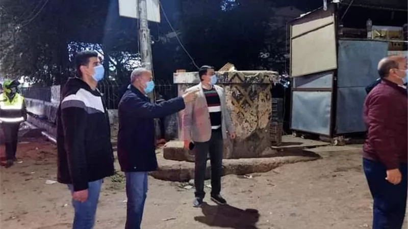 محافظ القليوبية: تحرير 161 محضر اشغالات ومخالفات بشبين القناطر