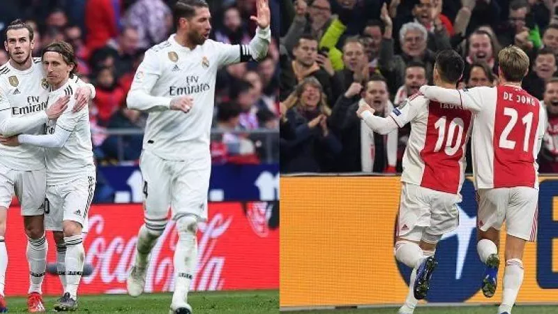 مواجهة نارية بين ريال مدريد وأياكس في أبطال أوروبا