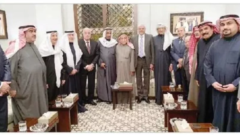 فودة يلتقى بالمستثمرين الكويتيين بديوان البحر بدولة الكويت