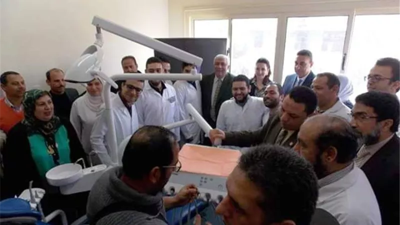 افتتاح قسم الأسنان بمستشفى دسوق العام بعد تطويره