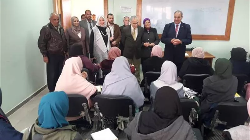 المحرصاوي يتفقد كلية العلوم الإسلامية للوافدين