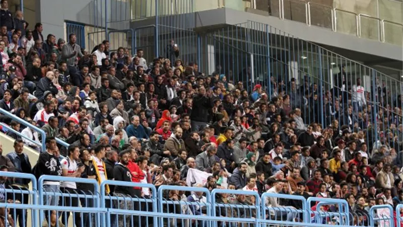 جمهور الزمالك يضرب مثالا فى الإنسانية بمباراة فريقهم مع نصر حسين داى