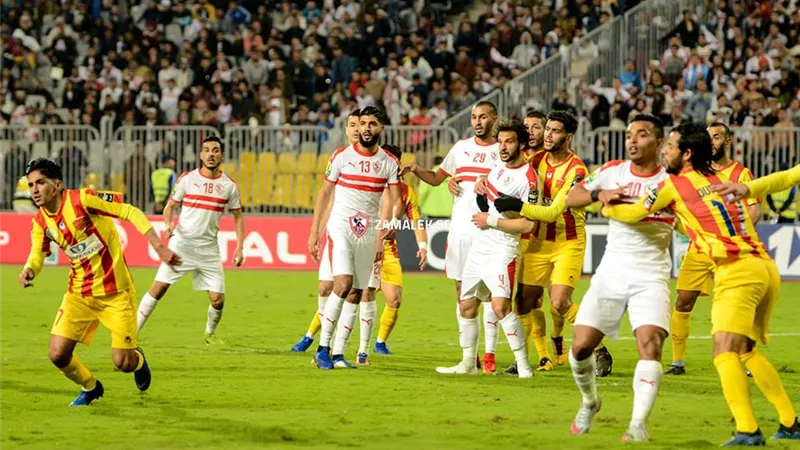 ترتيب مجموعة الزمالك بعد التعادل امام حسين داى بالكونفدرالية
