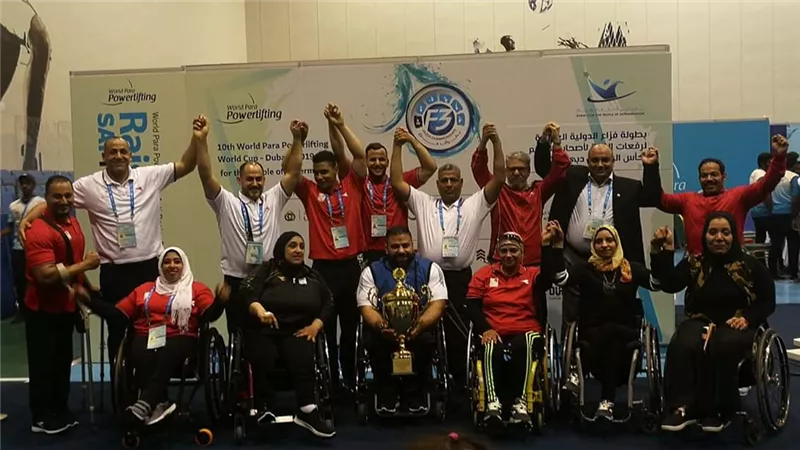 منتخب مصر لرفع الأثقال يحصل على كأس بطولة فزاع الدولية