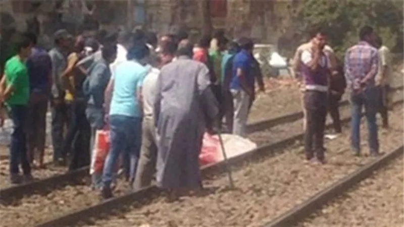 مصرع شخصين أسفل عجلات القطار بالقليوبية
