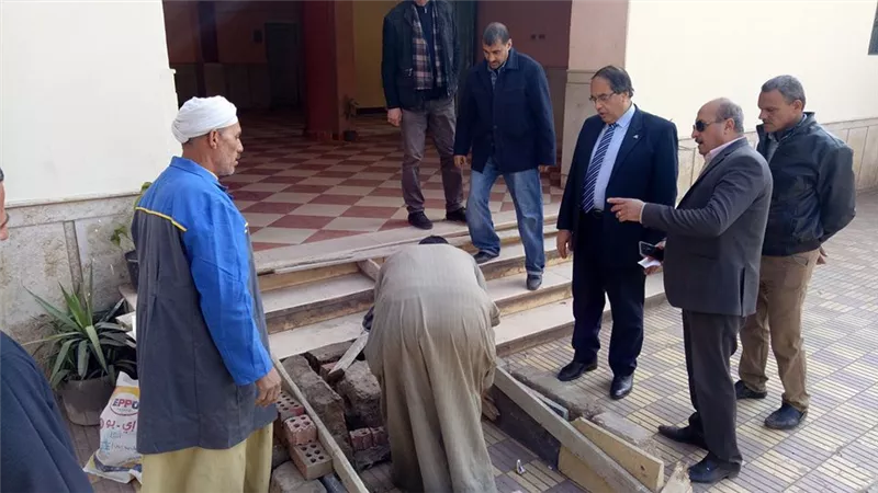 إزالات فورية للتعديات بالباجور
