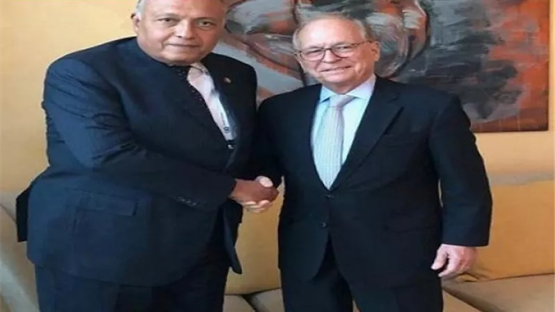 وزير الخارجية يعقد لقاءً مع رئيس مؤتمر ميونخ للأمن