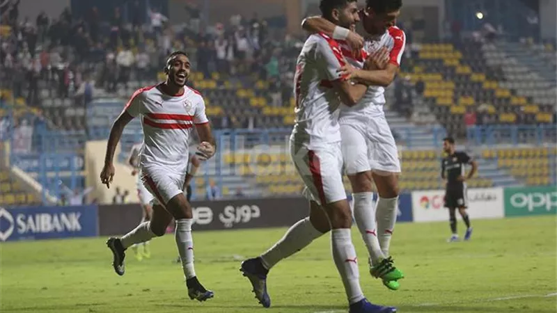 الزمالك يرفع شعار 