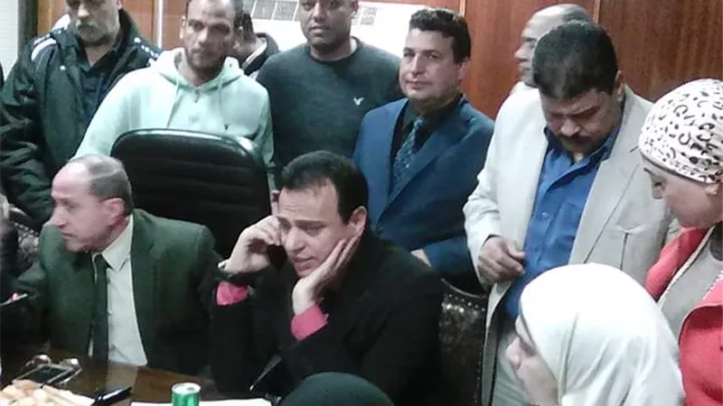 اقامة حفل تكريم لرئيس مجلس ادارة القناة لتوزيع الكهرباء