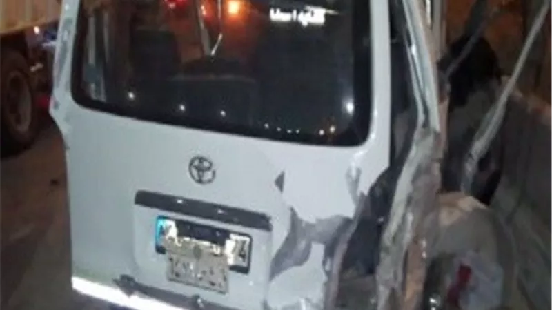 مصرع واصابة 27 في 3 حوادث بسبب الطقس في بنى سويف
