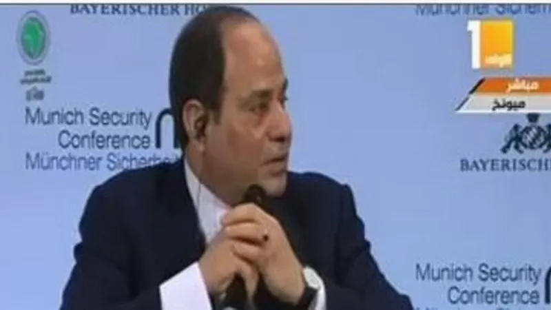 السيسي..بعض الإرهابيين في مصر يحملون هويات أجنبية وبعض الجنسيات ليست عربية