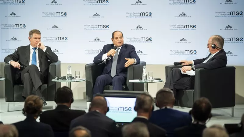 ننشر نص كلمة الرئيس التى ألقاها خلال الجلسة الرئيسية لمؤتمر ميونيخ للأمن