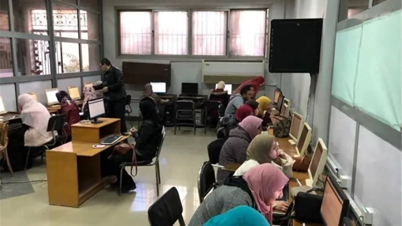 جامعة طنطا تستعد للامتحانات الالكترونية