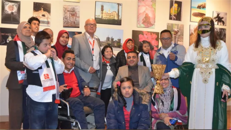 بالصور.. اليوم الإماراتي بأولى ايام أولادنا لفنون ذوي القدرات الخاصة