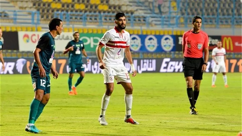 تعرف على حكم مباراة الزمالك وانبى اليوم