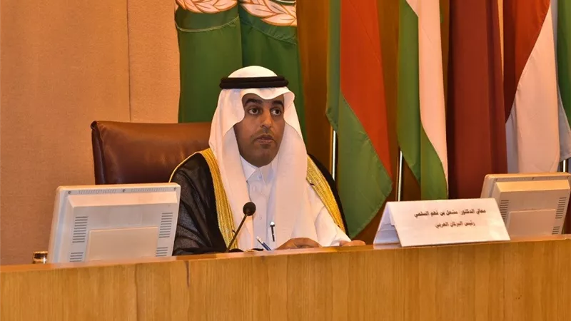 رئيس البرلمان العربي يدين الهجوم الارهابي بالعريش