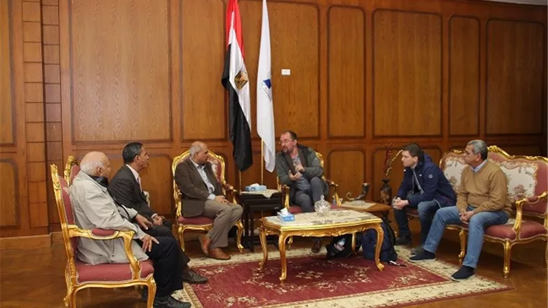 تعاون بين جامعة كفر الشيخ ومعهد delphy الهولندي لتدريب طلاب كلية الزراعة وشباب أعضاء هيئة التدريس