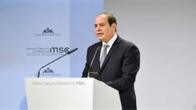 صفحة الرئيس بالفيسبوك تلقى الضوء على ابرز تصريحاته بمؤتمر ميونخ