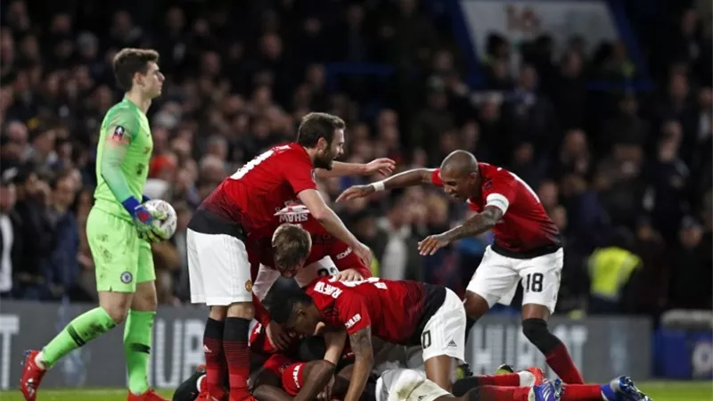 مانشيستر يونايتد يطيح بتشيلسي من كأس الاتحاد الإنجليزي