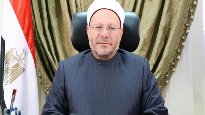 مفتي الجمهورية يدين العملية الإرهابية في محيط الجامع الأزهر