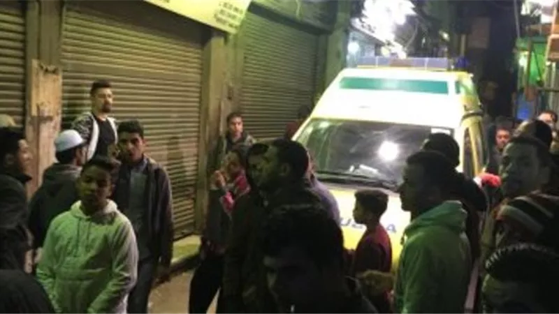 بالفيديو .. اثار انفجار الدرب الاحمر على المنازل والمحلات