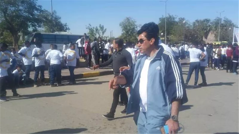 وزير الشباب والرياضة يقود ماراثون رياضى 