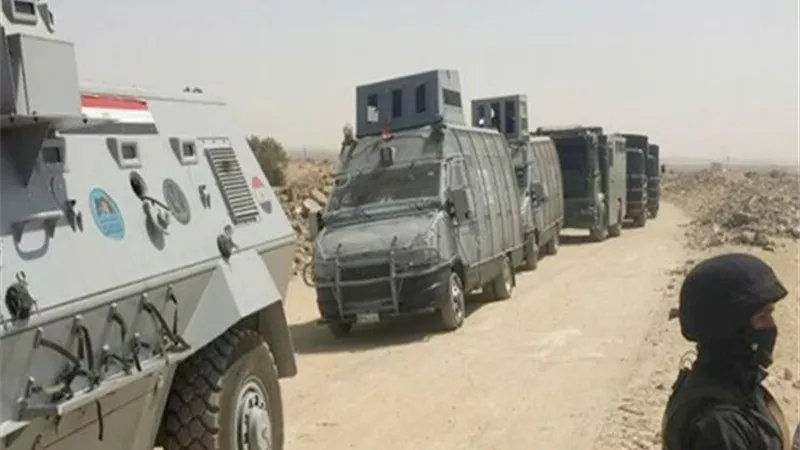 مقتل 16 إرهابيا بالعريش
