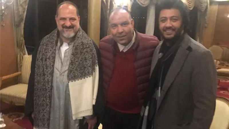 تكريم صاحبه السعاده والنجم خالد الصاوي وسامح يسري بحفل زفاف جماعي باسيوط