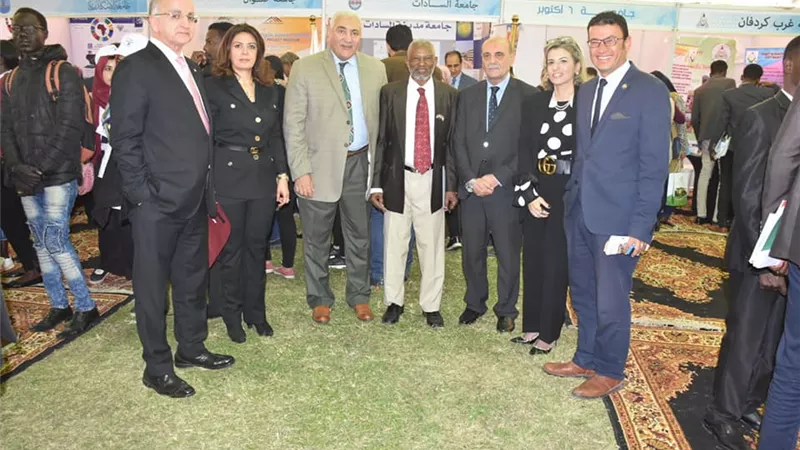 بحضور وزير التعليم العالي المصري والسوداني جامعة مدينة السادات تشارك في الملتقى الأول للجامعات المصرية السودانية
