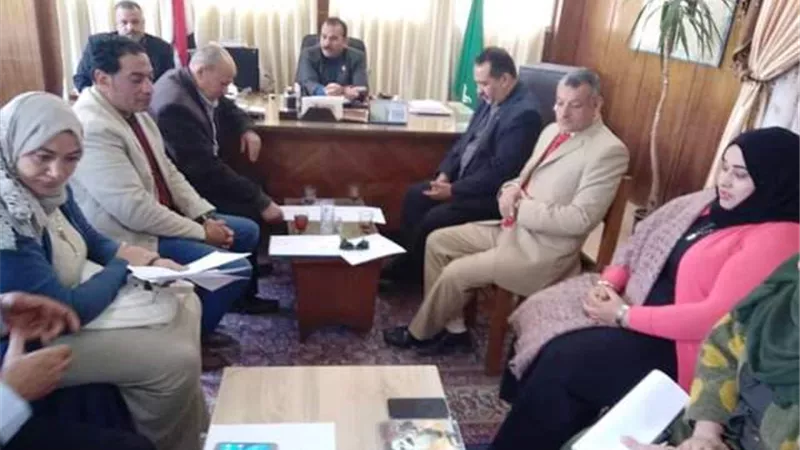 حماية الطفل تجتمع بمجلس مدينة القرين لتقديم المساعدات المتنوعة