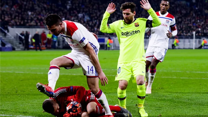 بالفيديو.. ملخص مباراة برشلونة وليون بدوري أبطال أوروبا