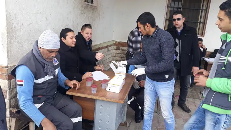 والى: الكشف على 1660 سائقا على الطرق السريعة بدمياط