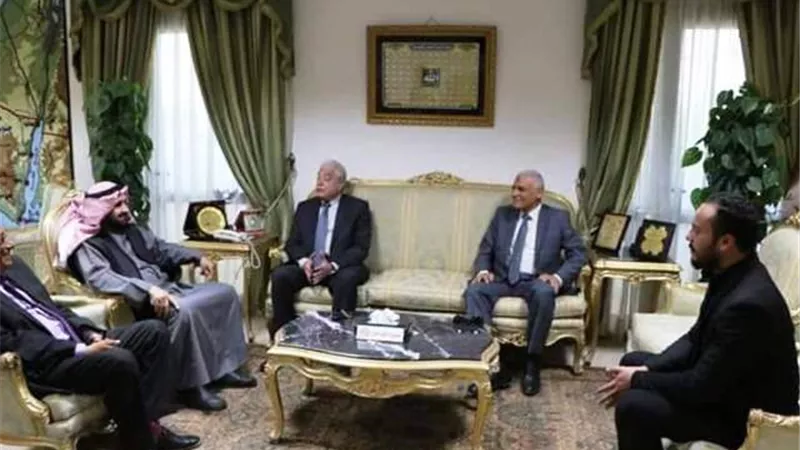 فوده يلتقي رئيس الاتحاد العربي لرياضة سباقات الهجن