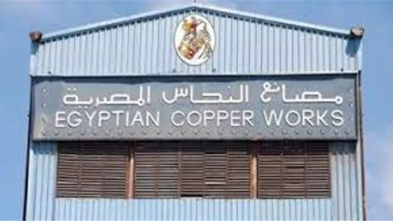 شركة مصانع النحاس المصرية يؤيدون التعديلات الدستورية للعبور بمصر لبر الامان