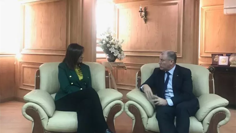 مكرم تلتقي السفير الأسترالي بالقاهرة لبحث ترتيبات مبادرة 