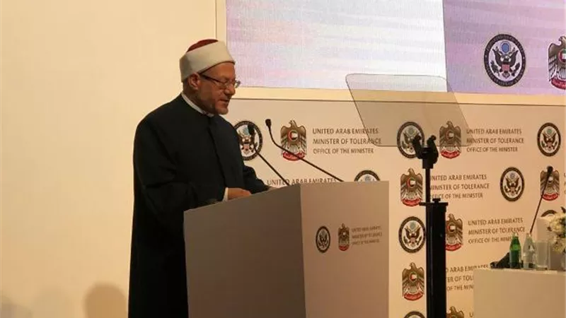 مفتي الجمهورية:الحرية الدينية من المبادئ القرآنية الهامة التي أرساها الإسلام