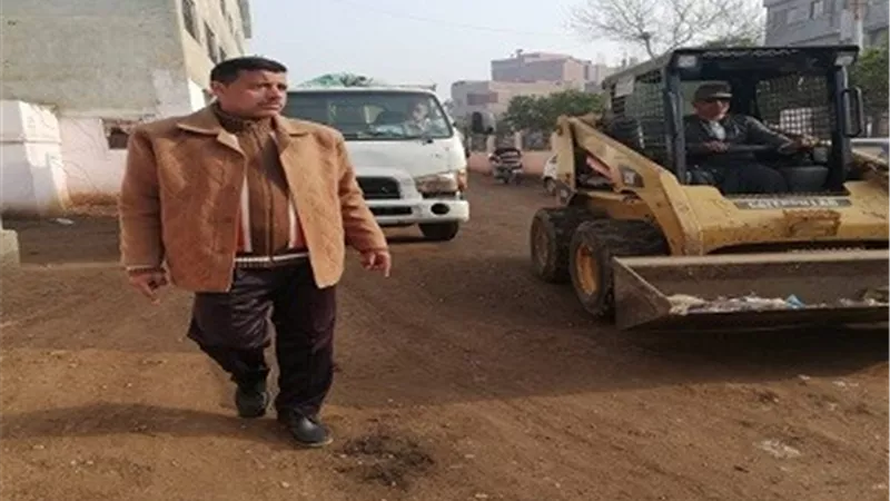عبد الرازق : النظافة ورفع الاشغالات أهم أولوياتى