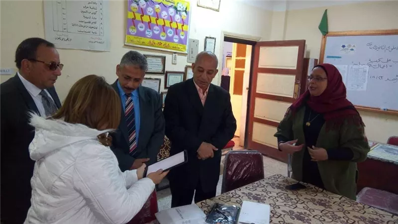 جولات ميدانية لرئيس مدينة ملوى