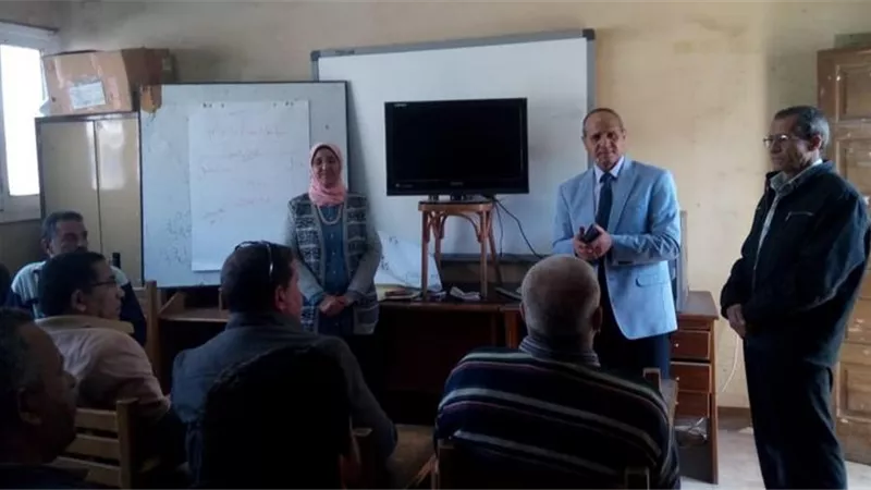 تدريب المعلمين ومديري المدارس بالفيوم